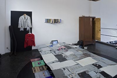 Blick in die Ausstellung "Thomas Eisl: Von Haus aus"