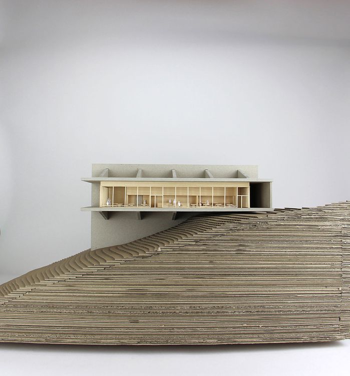 Bergstation Patscherkofelbahn, Modell