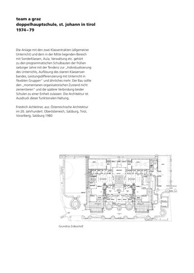 Einführungsseite Doppelhauptschule, St. Johann in Tirol