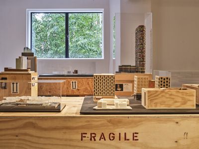 Blick in die Ausstellung "Open Box"