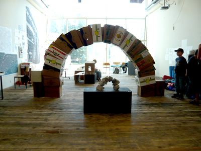 soak – ein großer Bogen und ein kleiner Steinbogen, Druck und Reibung, Geduld und Geschicklichkeit waren gefragt