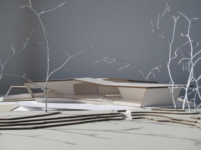 Modell - Siegerprojekt von Niklas Nalbach