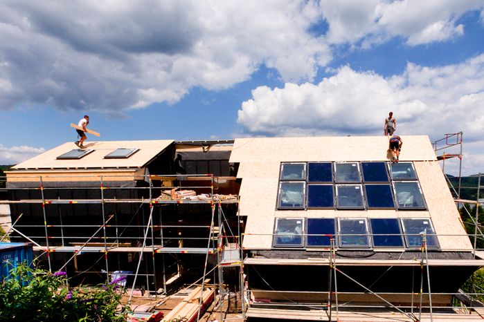 SUNLIGHTHOUSE: Das erste CO2-neutrale Einfamilienhaus Österreichs