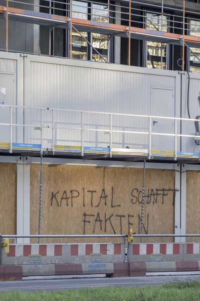 Julius C. Schreiner, Kapital schafft, Fotoarbeit, 2018