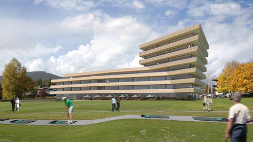 Wettbewerbsprojekt von Hermann Kaufmann