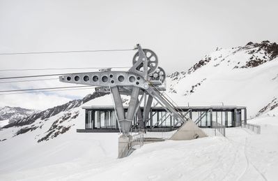 Falginjochbahn, Kaunertal, 2019 (Architektur: Baumschlager Hutter Partners)