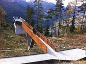 Aussichtsplattform Gachenblick, Fließ; Architektur: columbosnext