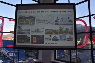 Wir gratulieren den Preisträger*innen der "Auszeichnung des Landes Tirol für Neues Bauen 2020"