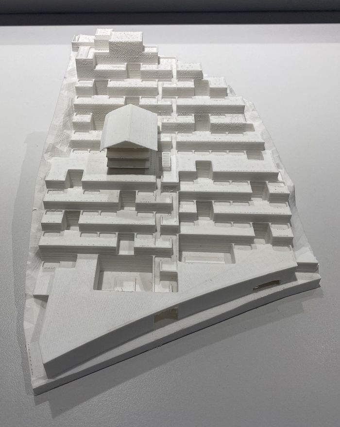 Modell des Projekts Innstraße 115, Innsbruck