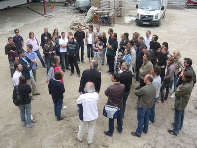 Architektur in Bewegung – Des Kaysers Garten. Führung durch den Schülerhort "Kaysergarten" mit Johannes Wiesflecker Foto © aut. architektur und tirol
