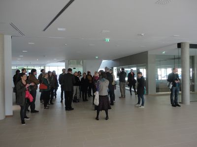 Führung mit Helmut Reitter durch das Sonderpädagogische Zentrum in Innsbruck