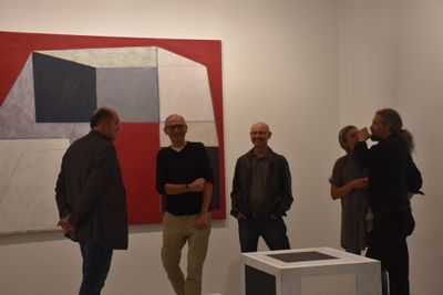 Eröffnung der Ausstellung "Arthur Salner: Raumbilderwelten" am 29. September 2016, Foto © aut