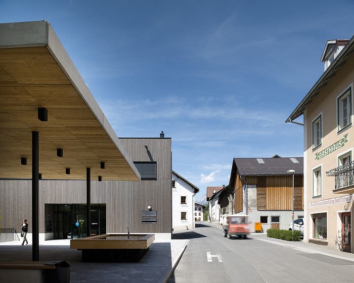 Dorfkernerneuerung Fließ (Architektur: Rainer Köberl, Daniela Kröss)