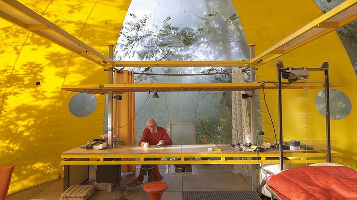 Hans-Walter Müller im Belvédère, La Ferté-Alais, 1975/2010