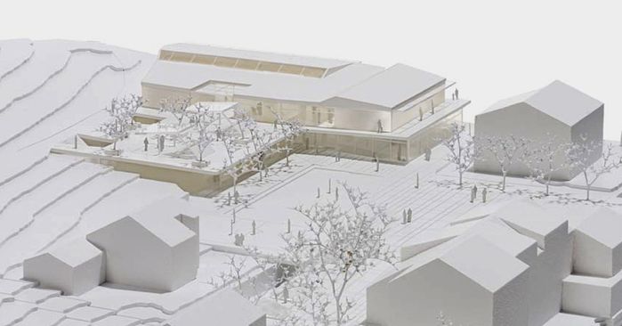 Bildungscampus Ellbögen, Modell