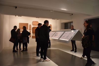 Ausstellungseröffnung "Reinhold Adolf: Schwingen und Entspannen" im Rahmen der Premierentage 2022