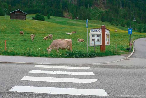 Kleinwalsertal, gegenüber der Sparkasse Riezerln, Private Banking
