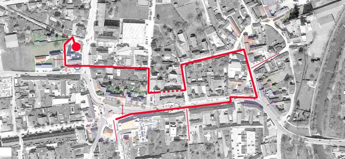 Treffpunkt und Route