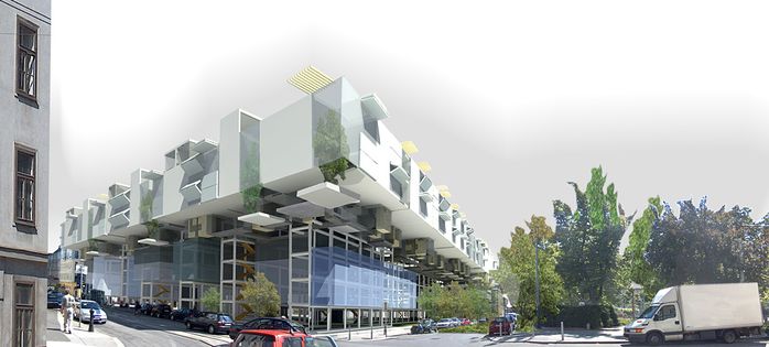 Realutopie „Himmel über Fünfhaus“, 2004