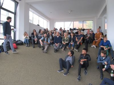 Snøhetta im aut - Begrüßung durch Patrick Lüth, Snøhetta Studio Innsbruck