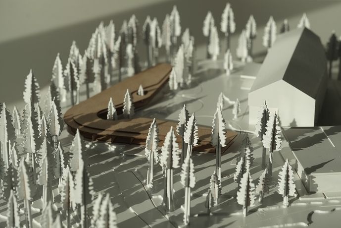 Wettbewerb zur Ausbildungsstätte Grillhof bei Innsbruck, geladenes Verfahren, 2. Platz, 2019