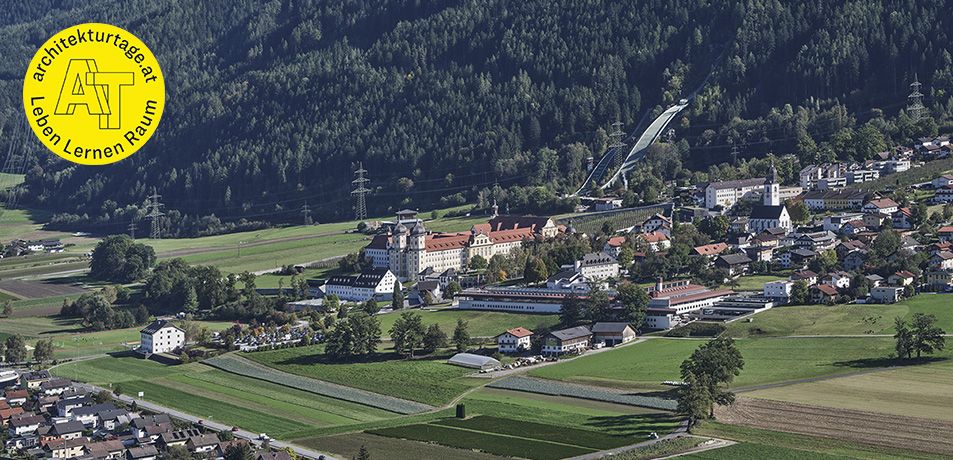 Blick auf den Bildungsstandort Stams