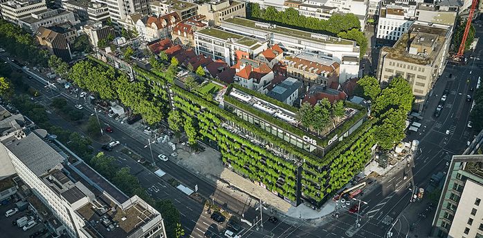 Werner Sobek, Calwer Passage, Stuttgart