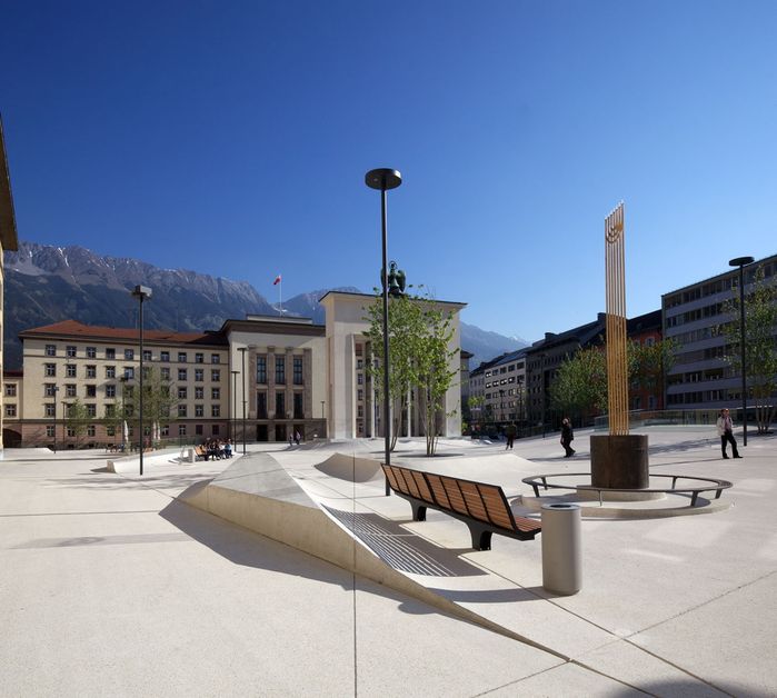 Neugestaltung Eduard Wallnöfer Platz - Landhausplatz, Innsbruck