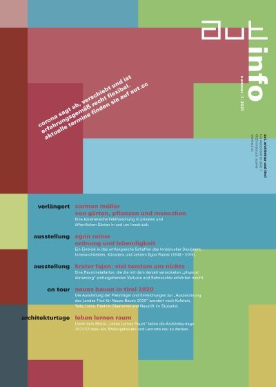 Cover aut: info 1/21