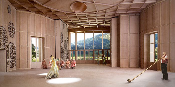 Staufer & Hasler, Klanghaus Toggenburg, Modell