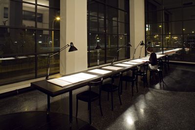 Blick in die Ausstellung "Miller & Maranta: Werkschau"