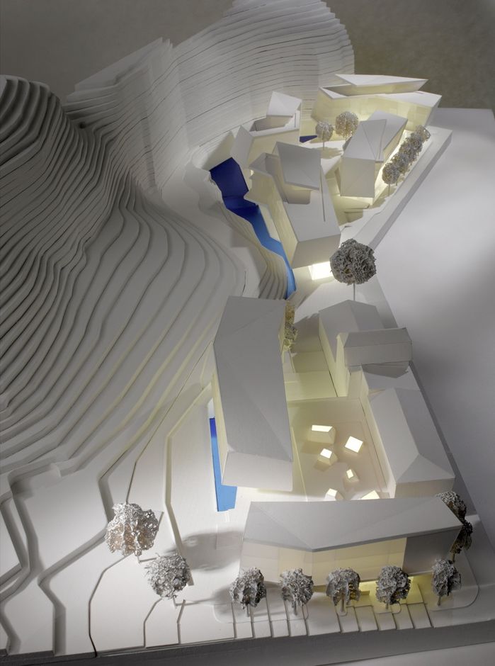 Siegerprojekt Wettbewerb Sternbrauerei Salzburg von Hariri Hariri